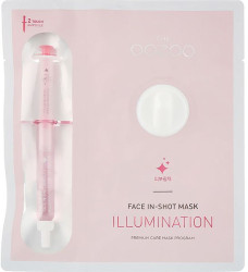 Маска с энзимами для интенсивного сияния кожи лица The Oozoo Face Injection Mask Illumination