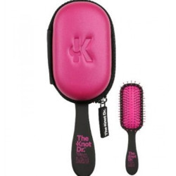 Гребінець The Knot Dr. Pro Mini Travel-Friendly Fuchsia