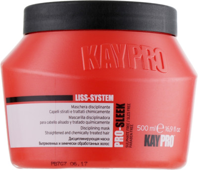 Дисциплинирующая маска для выпрямленных волос KayPro Pro-Sleek Mask