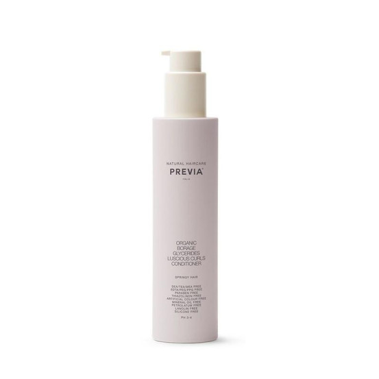 Кондиционер для восхитительных локонов Previa Borage Clycerides Luscious Curls Conditioner, 200 мл