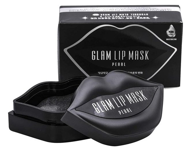 Гідрогелева маска для губ, що розгладжує, з екстрактом перлів Beauugreen Hydrogel Glam Lip Mask Pearl, 10 шт