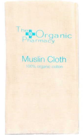 Муслинова серветка для очищення шкіри The Organic Pharmacy Organic Muslin Cloth