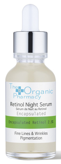 Ночная сыворотка с инкапсулированным ретинолом The Organic Pharmacy Retinol Night Serum, 30 мл