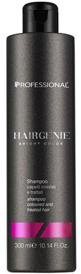 Шампунь для блиску фарбованого волосся Professional Hairgenie Bright Color Shampoo, 300 мл
