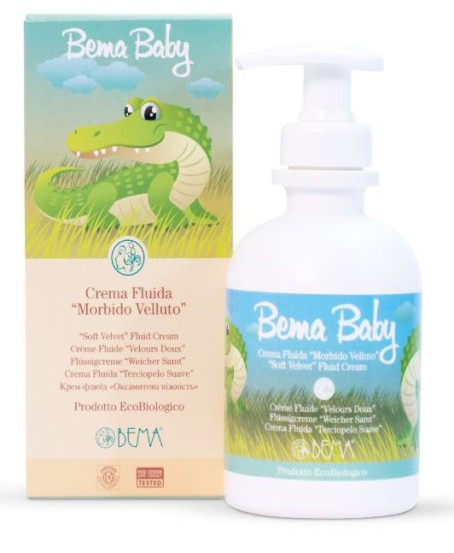 Крем-флюид для тела «Бархатная нежность»  Bema Cosmetici Bema Baby Soft Velvet Fluid Cream, 250 мл