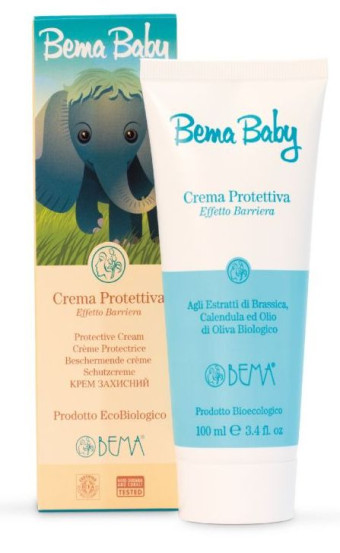 Крем для тела детский защитный Bema Cosmetici Bema Baby Protective Cream Barrier Effect, 100 мл