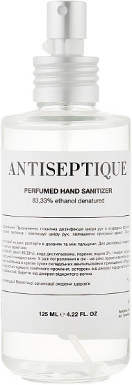 Парфумований спрей Antiseptique Вент, 125 мл