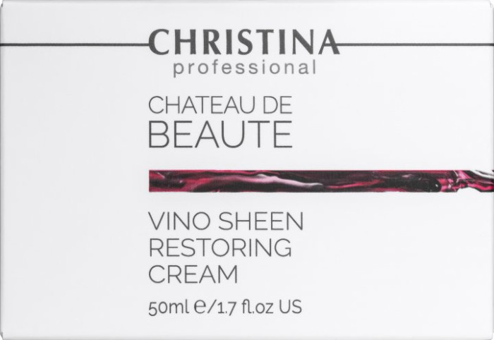 Восстанавливающий крем "Великолепие" на основе экстракта винограда Christina Chateau de Beaute Vino Sheen Restoring