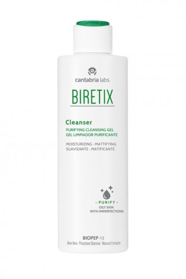 Очищаючий гель Cantabria Labs Biretix для шкіри з акне