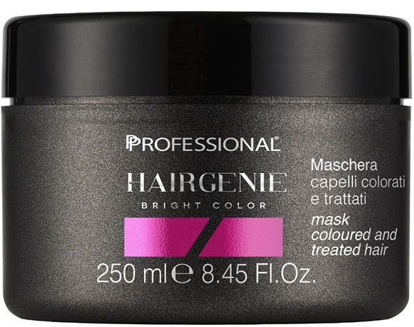 Маска для блиску фарбованого волосся Professional Hairgenie Bright Color Mask, 250 мл