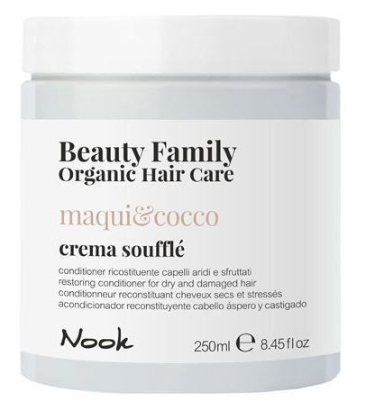 КОНДИЦІОНЕР ВІДНОВЛЮЮЧИЙ ДЛЯ СУХОГО І ПОШКОДЖЕНОГО ВОЛОССЯ NOOK BEAUTY FAMILY ORGANIC HAIR CARE CONDITIONER