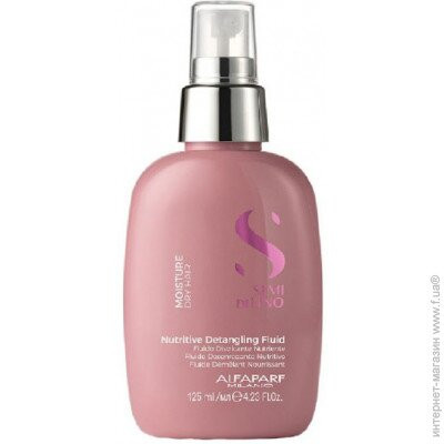 Восстанавливающий флюид для кончиков волос Alfaparf Milano Semi Di Lino Moisture Nutritive Detangling Fluid, 125 ml