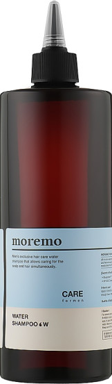 ШАМПУНЬ, що зволожує, – ДОГЛЯД ДЛЯ ЧОЛОВІКІВ MOREMO WATER SHAMPOO W CARE FOR MEN 500 МЛ