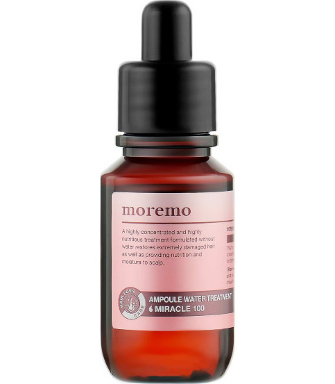 Маска-филлер для восстановления и против выпадения волос MOREMO Ampule Water Treatment Miracle 100
