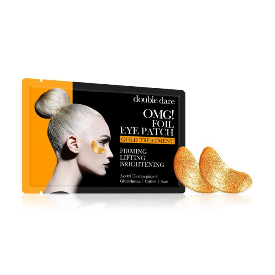Патчі для зони навколо очей Double Dare OMG! Foil Eye Patch Gold Treatment