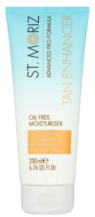 Увлажняющий крем для усиления и продления загара St.Moriz Oil Free Moisturiser, 200 мл