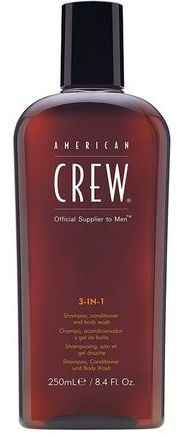 Средство 3-в-1 по уходу за волосами и телом American Crew Classic 3-in-1 Shampoo, Conditioner&Body Wash, 250 мл