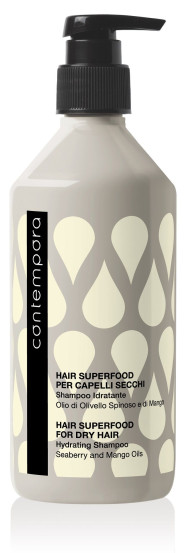 Шампунь увлажняющий с маслом облепихи и маслом манго Contempora Hudrating Shampoo Siberry and Mango Oils