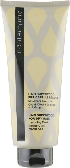 Маска увлажняющая с маслом облепихи и маслом манго Contempora Hudrating Mask Siberry and Mango Oils