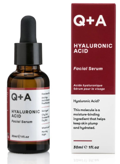 Сыворотка для Лица "Гиалуроновая Кислота" Q+A Hyaluronic Acid Facial Serum 30 мл