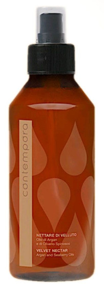 РАЗГЛАЖИВАЮЩИЙ ШАМПУНЬ "СИЯЮЩИЙ БАРХАТ"  CONTEMPORA VELVET SHAMPOO ARGAN AND SEABERRY OILS 500 МЛ