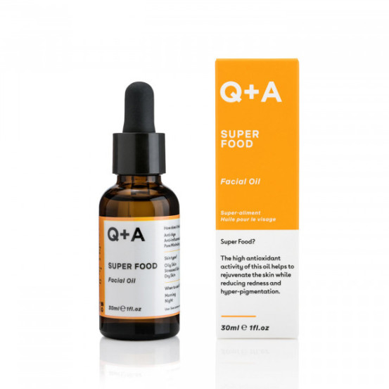 Мультивітамінне Масло для Особи Q+A Super Food Facial Oil 30 мл