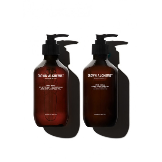 Дует CПА очищення та зволоження для рук - Grown Alchemist Giving Hands Wash & Cream Gift Set