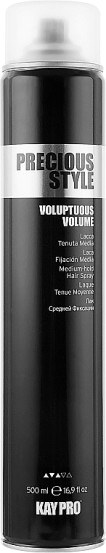 Спрей "Роскошный объем" средней фиксации KayPro Precious Style Volume Medium Hold Hairspray
