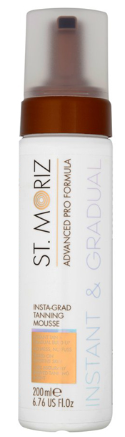 Мусс-автозагар для тела St.Moriz Advanced Pro Insta-Grad Tanning Mousse, 200 мл