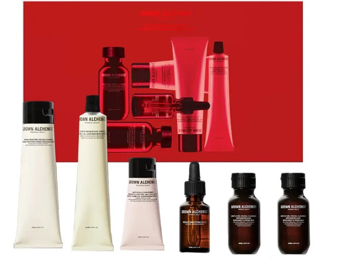 Набір Ідеальний денний догляд для обличчя - Grown Alchemist Good Morning Skincare Kit