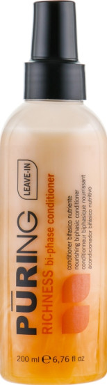 Кондиціонер двофазний Puring Richness Bi-phase Conditioner, що не вимагає змивання, 200 МЛ