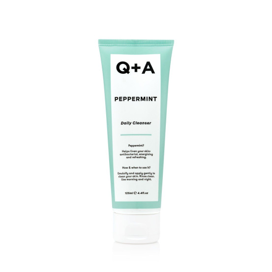 Очищаючий Гель для Особи з М'ятою Q+A Peppermint Daily Cleanser 125 мл