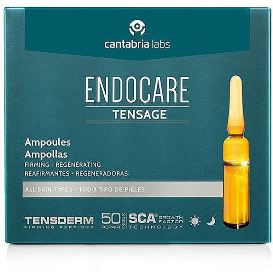 Регенеруючі ліфтингові ампули Cantabria Labs Endocare Tonsage Ampules, 10x2 мл