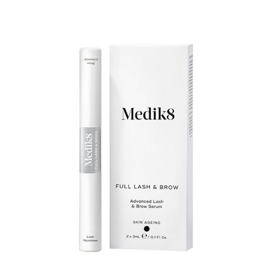 Сыворотка для роста ресниц и бровей Medik8 Full Lash & Brow, 2 шт по 3 мл