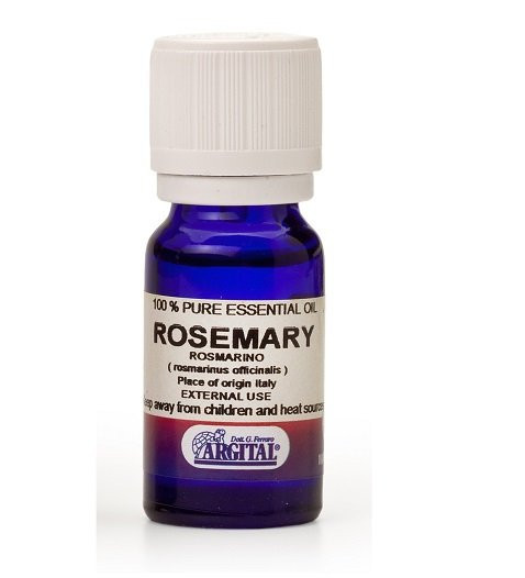 100% чиста ефірна олія розмарину Argital 100% Pure Essential Oil Rosemary, 10 мл