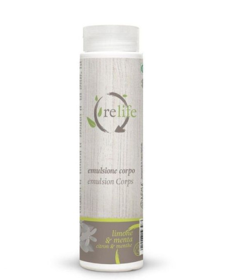 Лосьйон для тіла лимон та м'ята Bema Cosmetici Relife Lemon & Mint Body Lotion, 200 мл