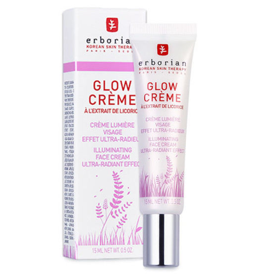 Крем для лица с эффектом сияния Erborian Glow Illuminating Face Cream Ultra-Radiant Effect, 15 ml