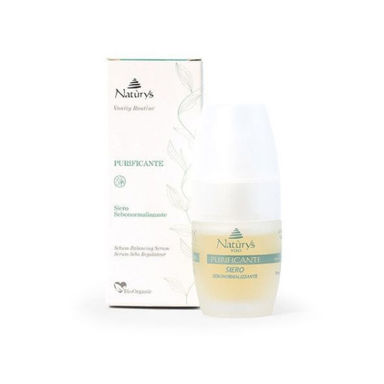 Сироватка для обличчя, що нормалізує роботу сальних залоз Bema Cosmetici Naturys Vanity Routine Sebum-Balancing Serum, 30 мл