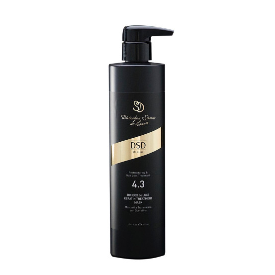 Восстанавливающая маска с кератином 4.3 р Divination Simone De Luxe Dixidox DeLuxe Keratin Treatment Mask, 500 мл