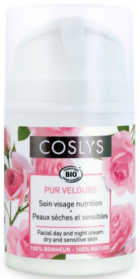 Дневной и ночной крем для сухой и чувствительной кожи Coslys Facial Care Facial Day Cream, 50 мл