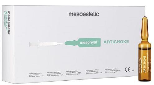 Препарат биоревитализации для лечения мягкого целлюлита  Mesoestetic mesohyal ARTICHOKE, 1 x 5 мл