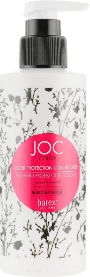 Barex JOC COLOR LINE - Бальзам-кондиционер с маслом абрикосовых косточек и миндалем "Устойчивость цвета"