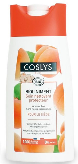 Бальзам для детских попок на основе органического абрикоса Coslys  Ointment For Baby's Bottm With Organic Apricot Bottom, 250 мл