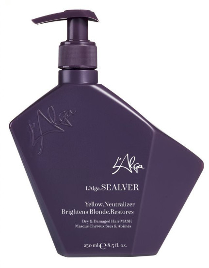 L`Alga Восстанавливающая маска для всетлых волос L'ALGA SEALVER HAIR MASK, 250 ml