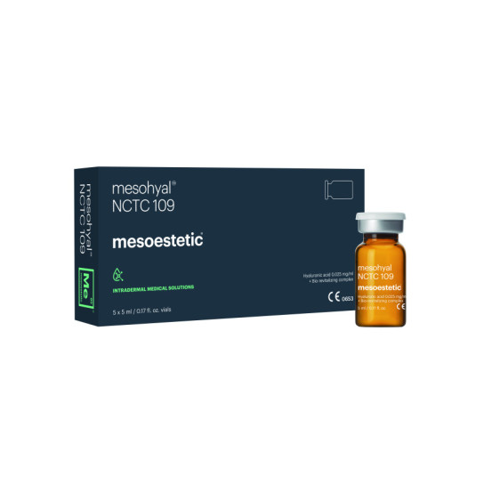 Мезогиал NCTC-109 ревіталізант + гіалуронова к-та 0,25 мг/мл (флакон) Mesoestetic mesohyal NCTC109 1 x 5 мл