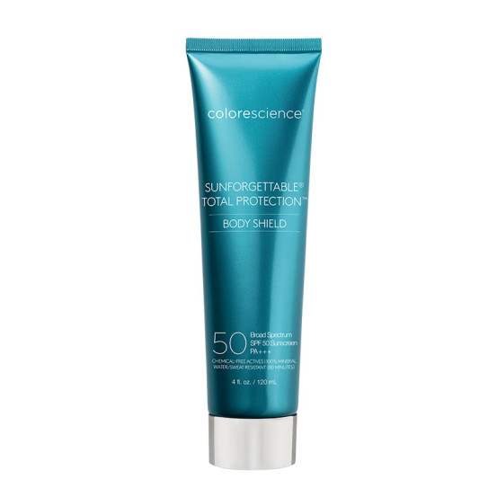 СОНЦЕЗАХИСНИЙ КРЕМ ДЛЯ ТІЛА COLORESCIENCE SUNFORGETTABLE BODY SHIELD SPF 50