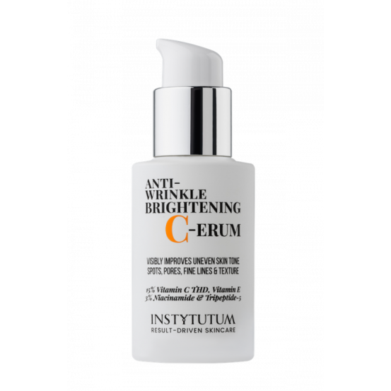 СЫРОВАТКА С ВИТАМИНОМ С ANTI-WRINKLE BRIGHTENING C-ERUM СУПЕРКОНЦЕНТРОВАННЫЙ СЕРУМ С ВИТАМИНОМ С