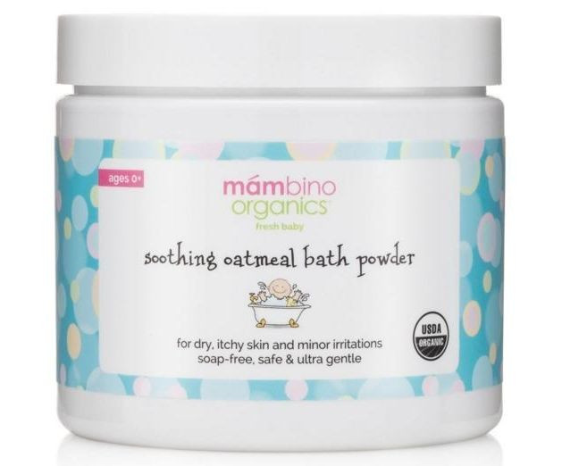 Успокаивающая смесь для купания малышей Mambino Organics Soothing Oatmeal Bath Powder, 170 г