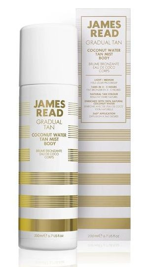 Кокосовая вода-спрей с эффектом загара James Read Coconut Water Tan Mist Body 200 мл