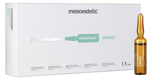 Препарат на основе диметиламиноэтанола и гиалуроновой кислоты Mesoestetic   mesohyal DMAE, 1 x 5 мл